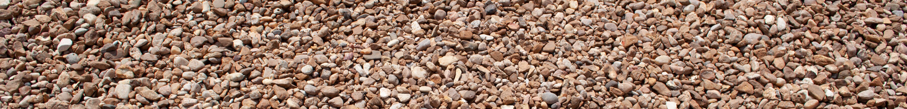close up wide shot of small river rock